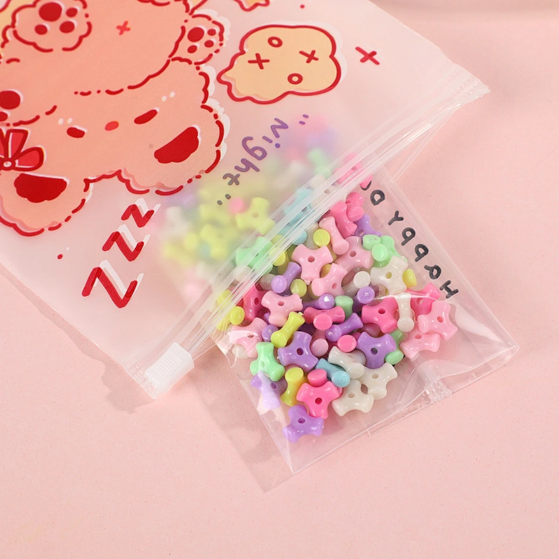 Zip lock plastic bag with custom logo